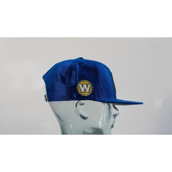 New‎ Era Golden State Warriors Blue NBA 59Fiftyb Snapback Hat Cap - Picture 11 of 14
